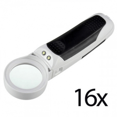 2 Led Detachable Type Magnifier 16X